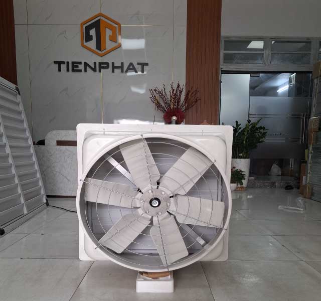 Quạt hút thông gió nhà xưởng Composite 850