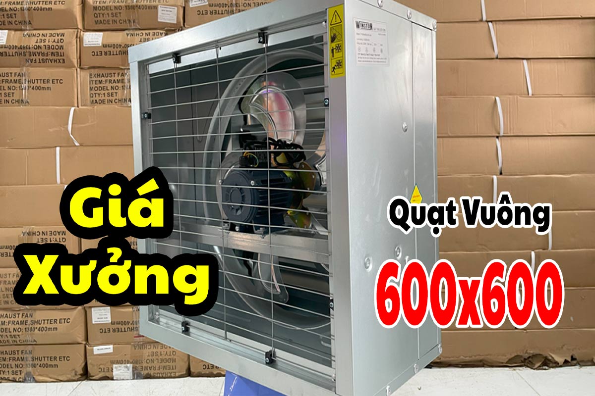 giá quạt hút vuông 600x600